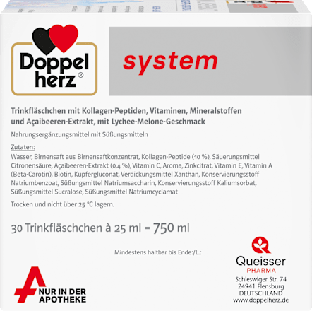 Doppelherz system Kollagen Beauty Trinkfläschchen 30 St Doppelherz