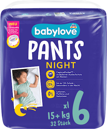 Premium noćne pelene gaćice junior vel. 6 (18-30 kg) babylove