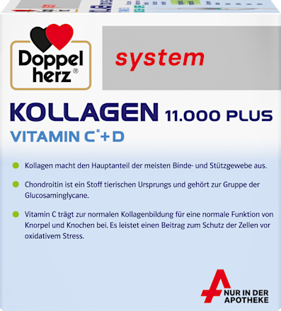 Doppelherz system Kollagen 11.000 Plus Trinkfläschchen 30 St Doppelherz
