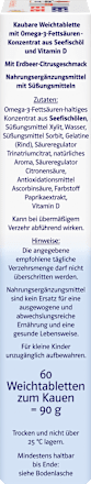 Doppelherz system Omega-3 family Gel-Tabs Erdbeer-Citrusgeschmack 60 St Doppelherz