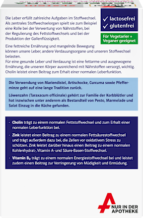 Doppelherz System Leber Extra Kapseln 120 St Doppelherz