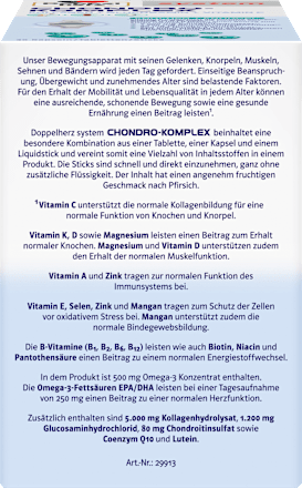 Doppelherz system Chondro-Komplex Kapseln+Tabletten+Sticks je 30 St Doppelherz