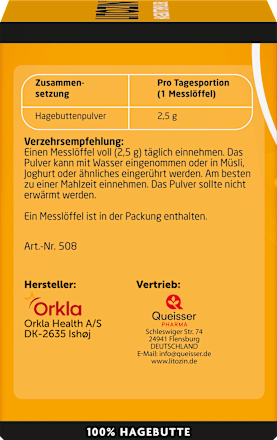 LITOZIN Hagebuttenpulver LITOZIN