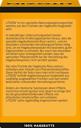 LITOZIN Hagebuttenpulver LITOZIN