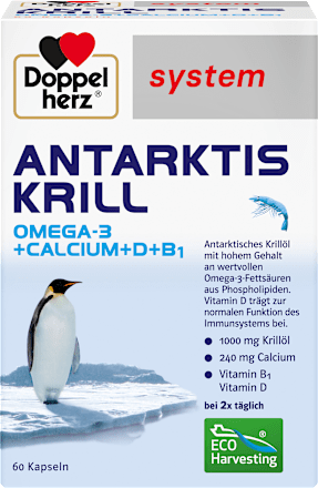 Doppelherz system Antarktis Krill Kapseln 60 St Doppelherz