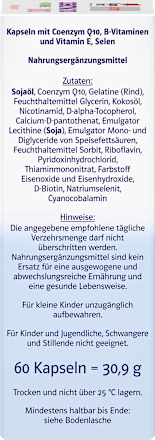 Doppelherz system Coenzym Q10 100 + Vitamine Kapseln 60 St Doppelherz