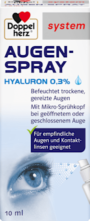Doppelherz system Augen-Spray Hyaluron 0.3% Doppelherz
