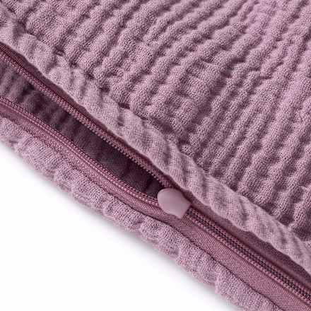 Kopfkissenbezüge aus Musselin, mauve, 40 x 80 cm ALANA