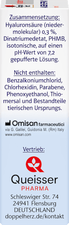 Doppelherz system Augen-Spray Hyaluron 0.3% Doppelherz