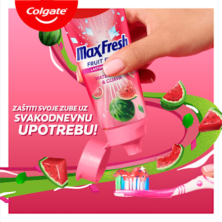 Max Fresh FRUIT FUSION lubenica pasta za zube Colgate
