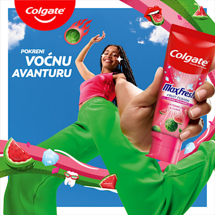 Max Fresh FRUIT FUSION lubenica pasta za zube Colgate