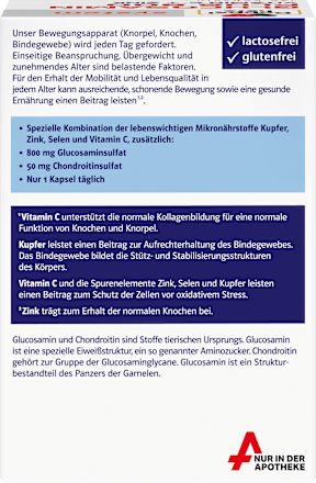 Doppelherz system Glucosamin Plus 800 Kapseln 120 St Doppelherz