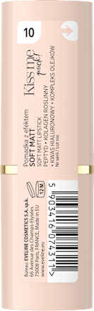 Kiss me quick! Soft Matt ruž za usne – 10 Soft Matt EVELINE COSMETICS