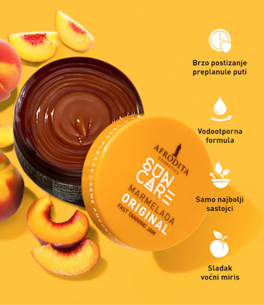 SUN CARE ORIGINAL - marmelada za ubrzano tamnjenje AFRODITA
