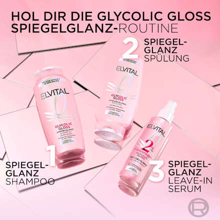 Conditioner Glycolic Gloss Spiegelglanz L'ORÉAL PARiS ELVITAL