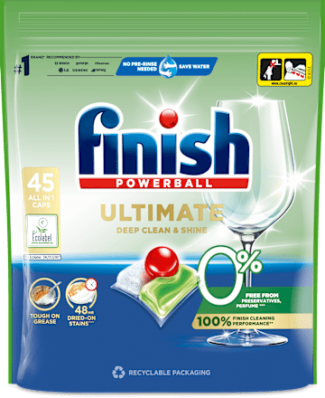 Kapsułki do zmywarki Ultimate 0% Finish