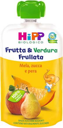 Frullato mela, zucca e pera HiPP