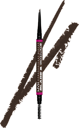 Szemöldökceruza, Blade and shade, Dual 10, Espresso NYX PROFESSIONAL MAKEUP