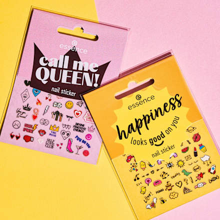 Call me QUEEN! nail sticker essence