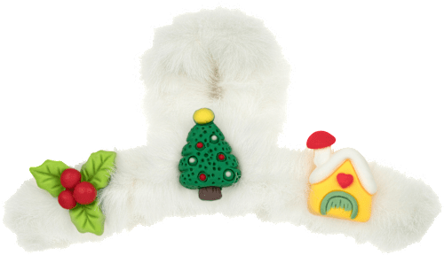 Haarklammer Clipstar Après-Ski Fluffy invisibobble