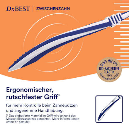 Zahnbürste Clean Pro Zwischenzahn mittel Dr. Best