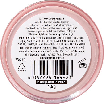 Matirajući puder u prahu za fiksiranje – 020 Cherry Pie  trend !t up