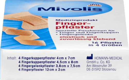 elastická náplast na prst Mivolis