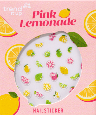 Körömmatrica Pink Lemonade trend !t up