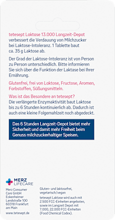 Laktase 13000 Mini Tabletten 40 St tetesept