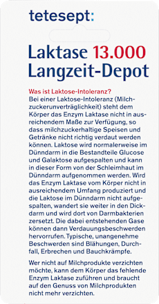 Laktase 13000 Mini Tabletten 40 St tetesept