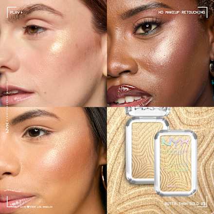 Highlighter Buttermelt 25 Butta Than Gold NYX PROFESSIONAL MAKEUP