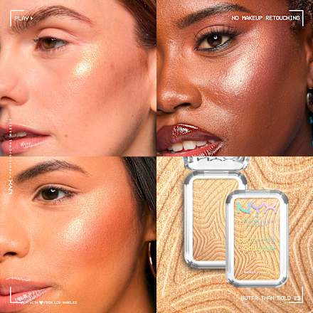 Highlighter Buttermelt 25 Butta Than Gold NYX PROFESSIONAL MAKEUP