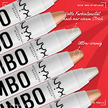 Eyeliner Set Jumbo Eye Pencil Duo, Eye Crayon, 2tlg NYX PROFESSIONAL MAKEUP