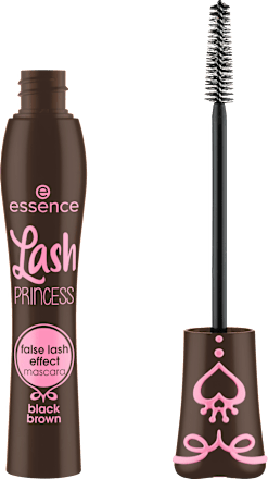 Mascara Lash PRINCESS effetto ciglia finte - black brown essence