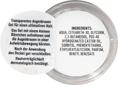 Gel trasparente per sopracciglia Freeze Fix trend !t up