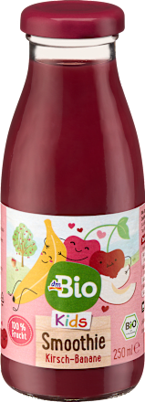 Früchte Smoothie Kirsch Banane ab 3 Jahren dmBio