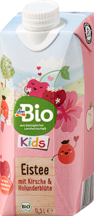Eistee Kirsche & Holunderblüte, ab 3 Jahren  dmBio