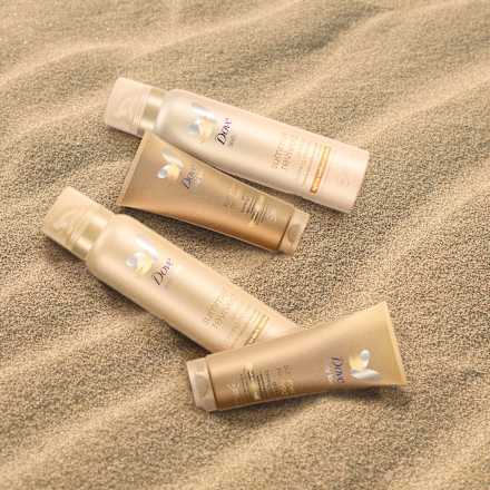 Derma Spa tónovací tělové mléko summer revived Dove