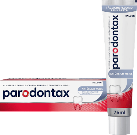 Zahnpasta Fluorid Natürlich Weiß Parodontax