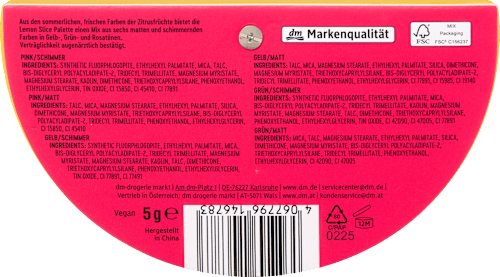 Lidschattenpalette Pink Lemonade trend !t up