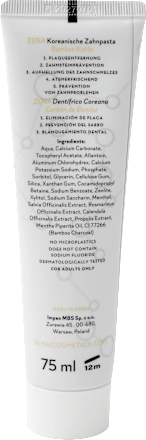 Zahnpasta Bambuskohle ZENA