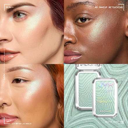 Highlighter Buttermelt 20 Butta Mint NYX PROFESSIONAL MAKEUP
