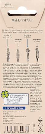 Set krtačk za oblikovanje trepalnic ebelin