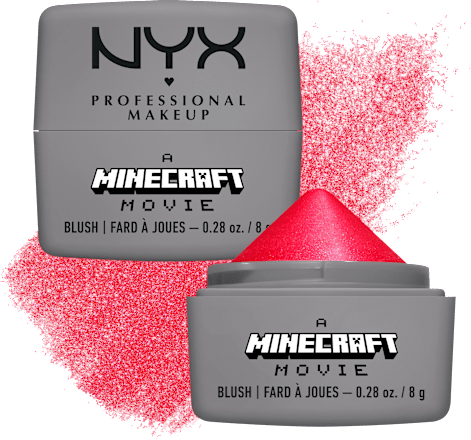 Blush A Minecraft Movie Cheeky Mob Balms Wolfin`Around 06 Red NYX PROFESSIONAL MAKEUP