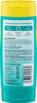 Shampoo & Conditioner Twinpack Lemon Squeezy (2x50 ml) Balea