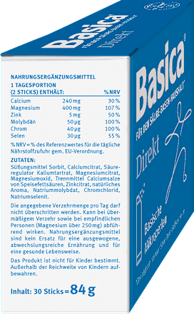 Basica Direkt Basische Mikroperlen Sticks 30 St Basica