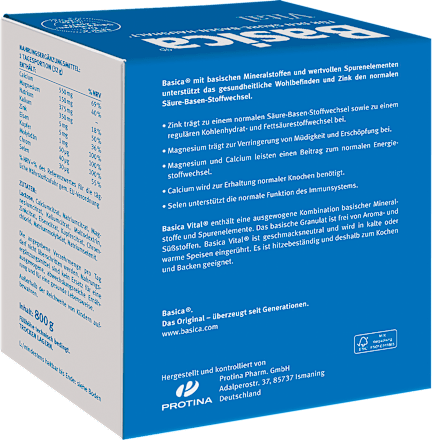 Basica Vital Basisches Granulat Basica
