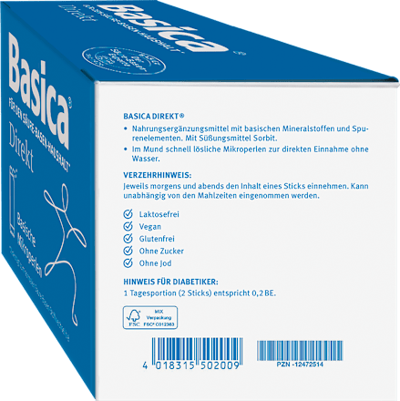 Basica Direkt Basische Mikroperlen Sticks 80 St Basica