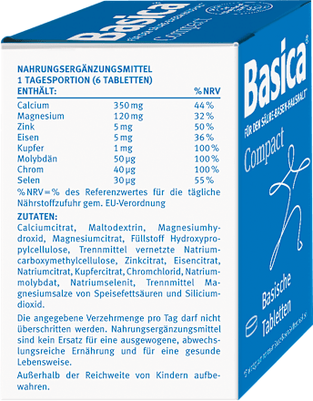Basica Compact Basische Tabletten 360 St Basica