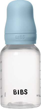 Biberon anticolici&tetină latex Baby Blue BIBS